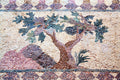 Mosaic Tree Printed Cutaway Shift