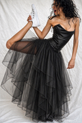 781 Corset & Tulle Layered Bustiere Dress