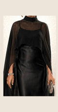 Georgette Coverall, Satin Edged
