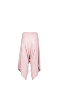 Rose Pink Harem Pants, Flat Front 312