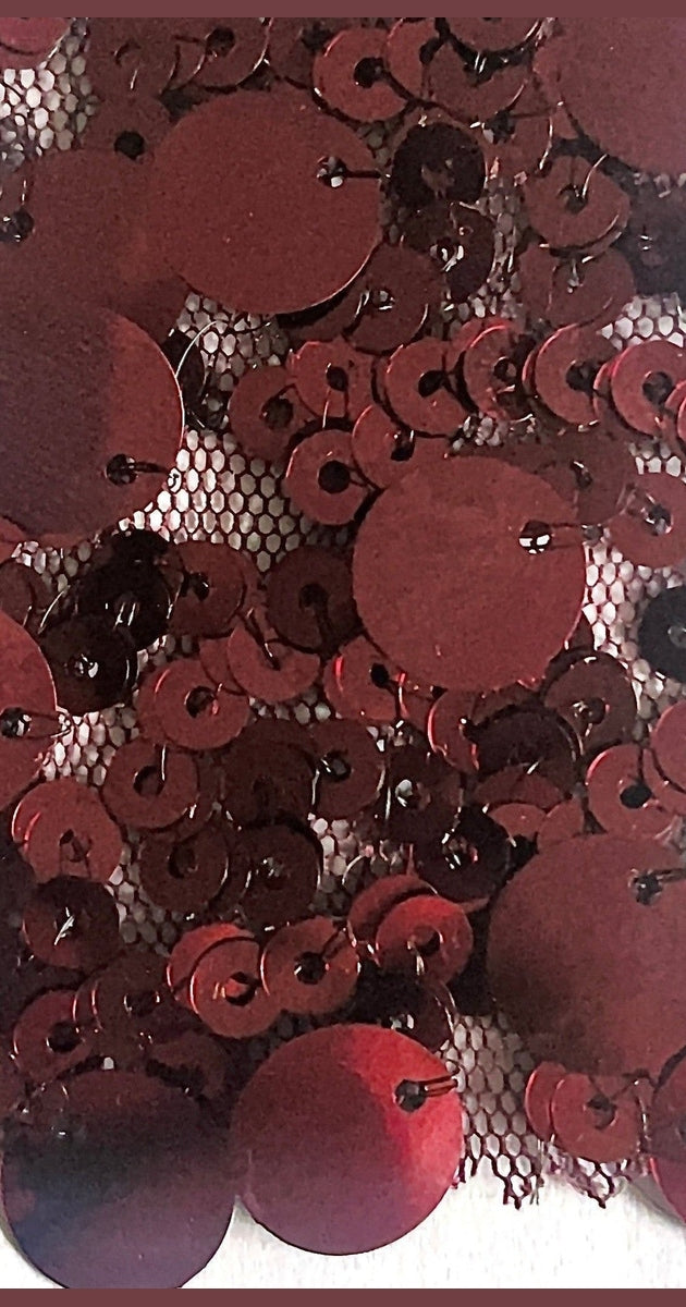 657 Sequin Long, Lined, Elasticated Waist