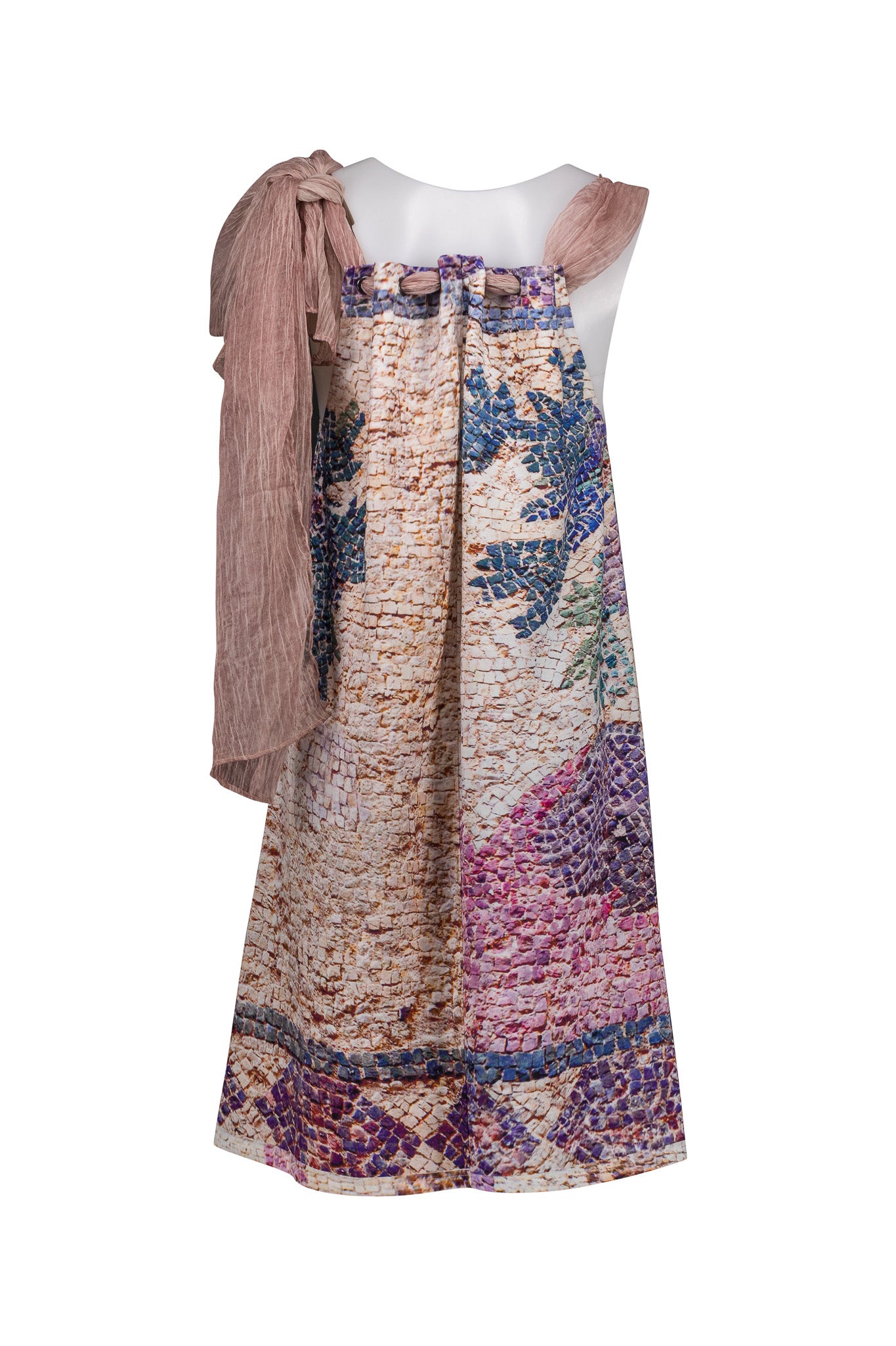 Mosaic Tree Printed Cutaway Shift