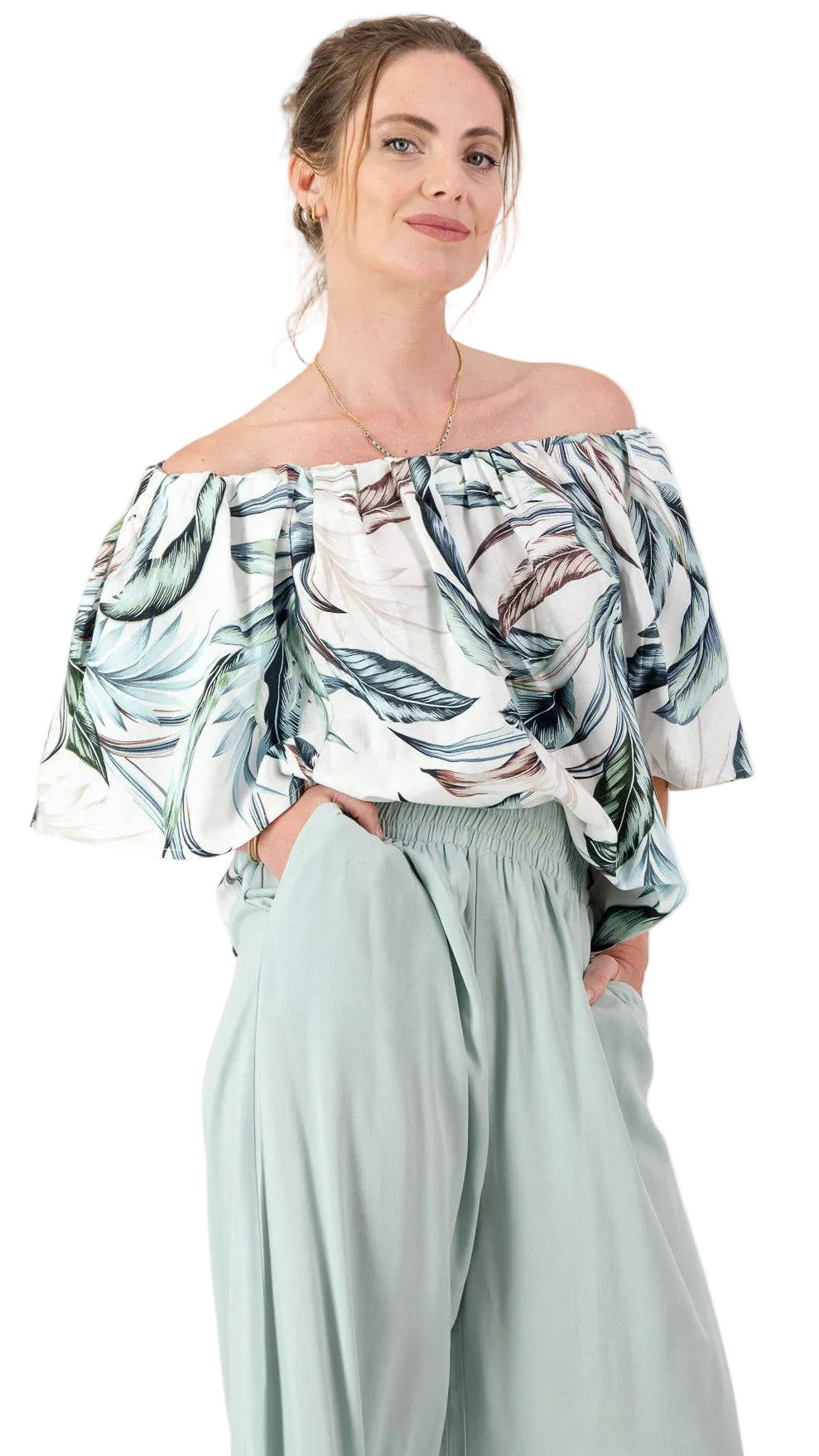 Floral Off Shoulder Top