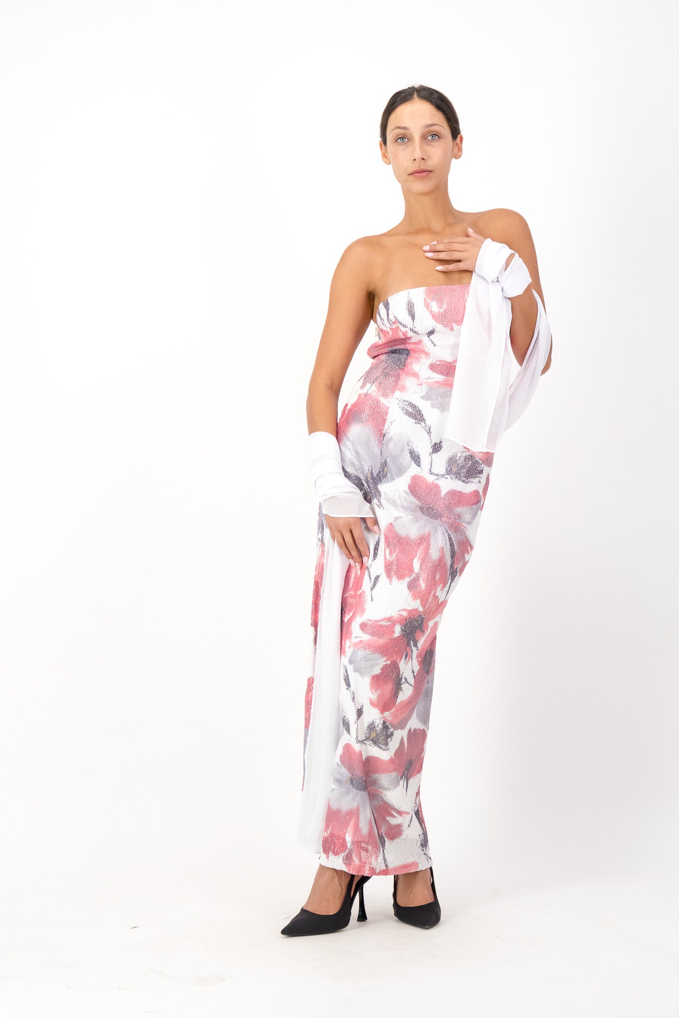 Poppy Sequin Bustiere