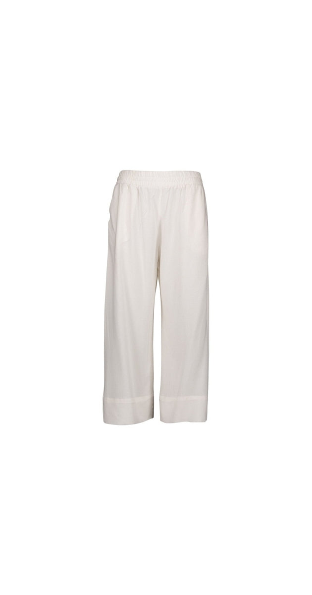 White Pants, Elasticated Pull-on P023