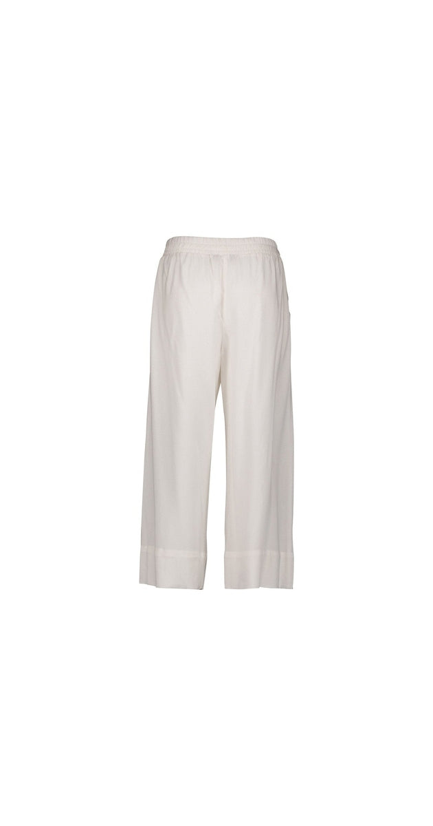 White Pants, Elasticated Pull-on P023